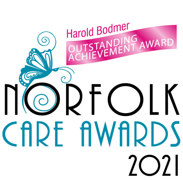 Norfolk Care Awards 2021 outstanding achievement award
